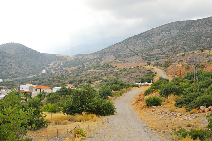 Road in Lesbos